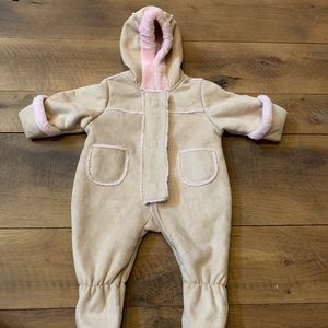 Suede Suit for Baby Girl